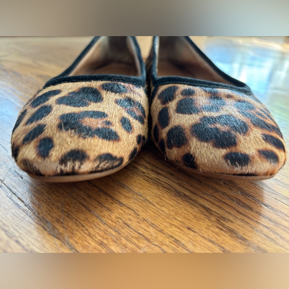 GUC Madewell The Reid Ballet Flat in Leopard Calf Hair (Size 7) - Picture 6 of 7